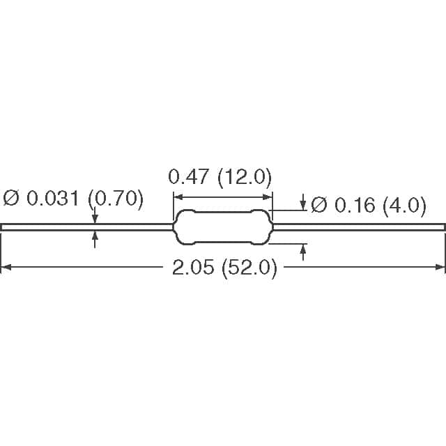 VR37000001204JA100 Vishay Beyschlag/Draloric/BC Components  Resistencias de orificio pasante